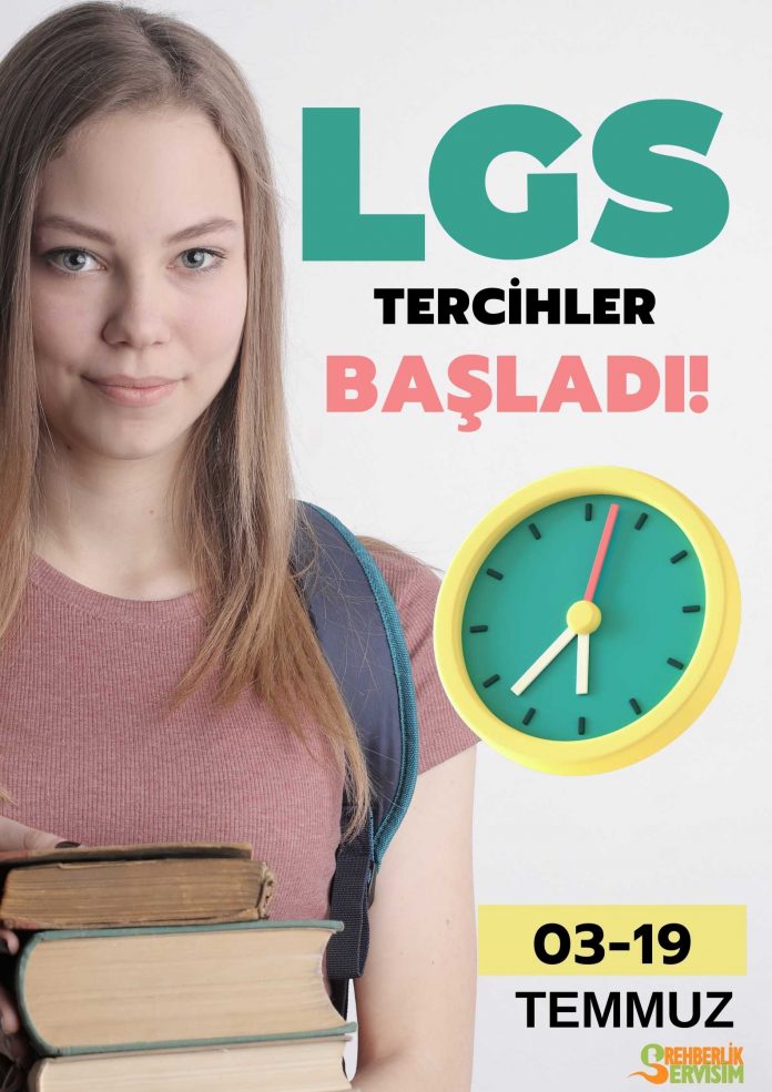 LGS Tercihleri Nasıl Yapılacak?-Afiş | REHBERLİK SERVİSİM