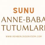 Anne baba tutumları sunusu